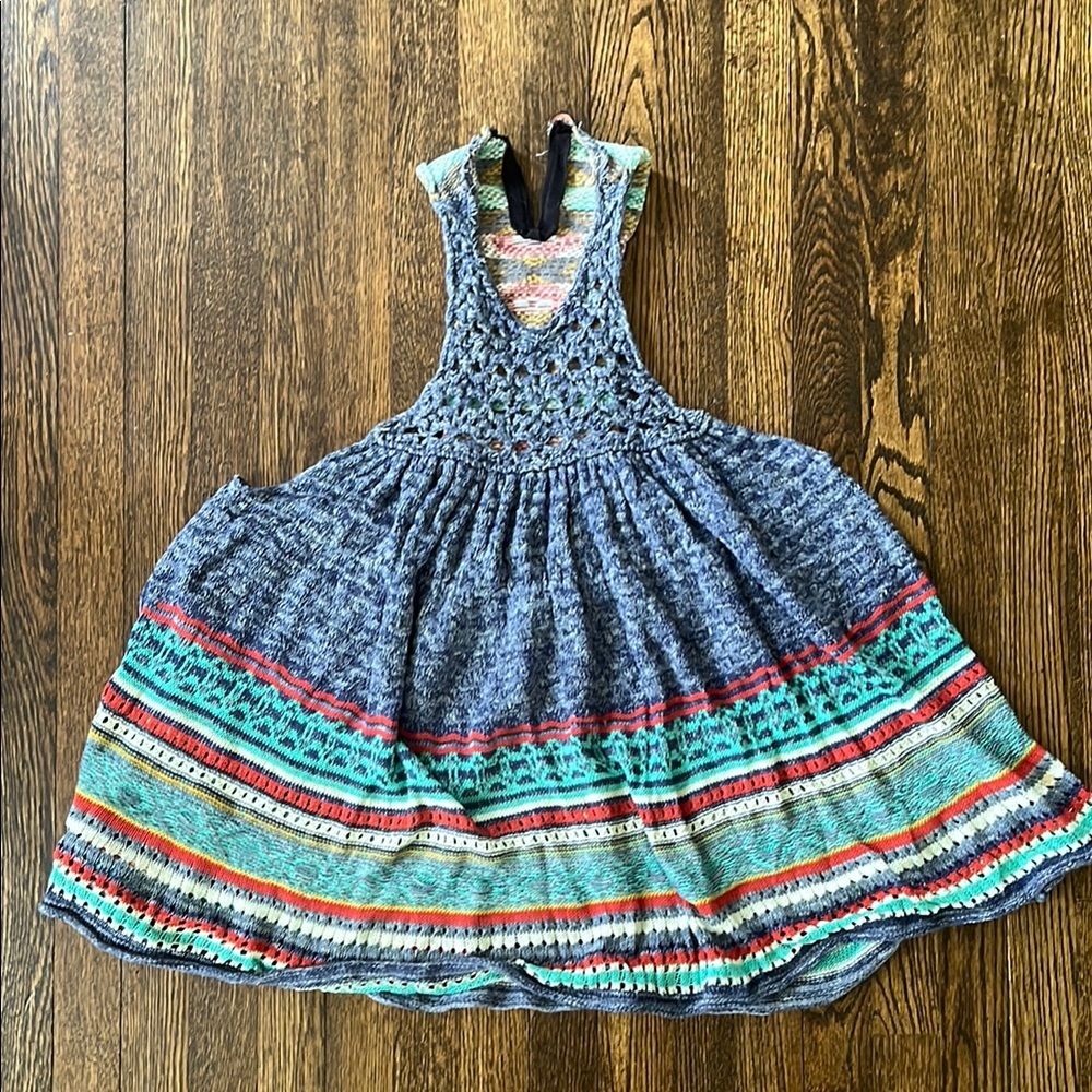 Free People babydoll Knit Dress